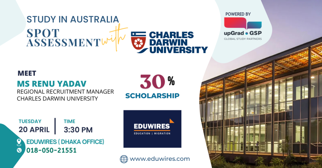 Study in Australia - Charles Darwin University Event at Eduwires