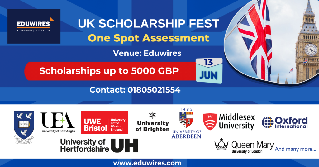 UK Scholarship Fest - organised by Eduwires